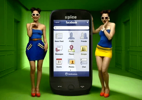 Spice Flo mobile ups cool quotient, pops 'music video'