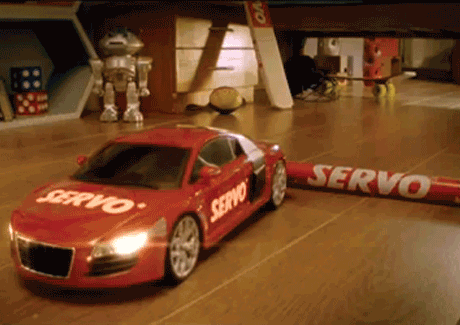 Servo 'adds life' to toys, with a touch of cricket