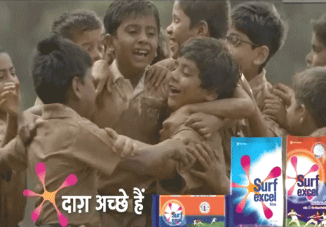 Surf Excel says dirt is good, righteously