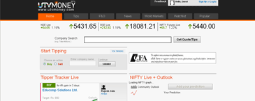 Bloomberg UTV launches utvmoney.com