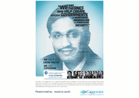 'People Matter, Results Count', says Capgemini