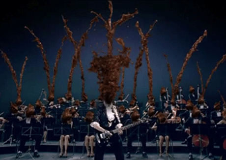 Cadbury creates chocolate fountains for premium eclairs