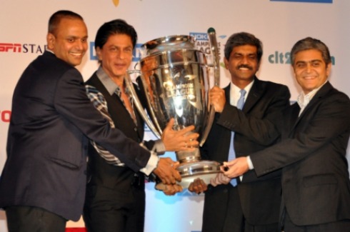 Shahrukh Khan is the face of Champions League T20