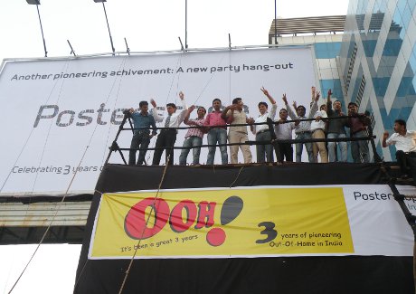 Posterscope celebrates its third anniversary