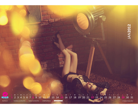 Weekend fun: The Kiss Kalendar 2012