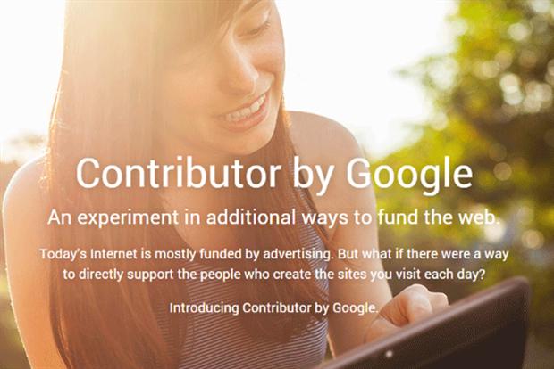 Google Contributor: the end of ads on the web?