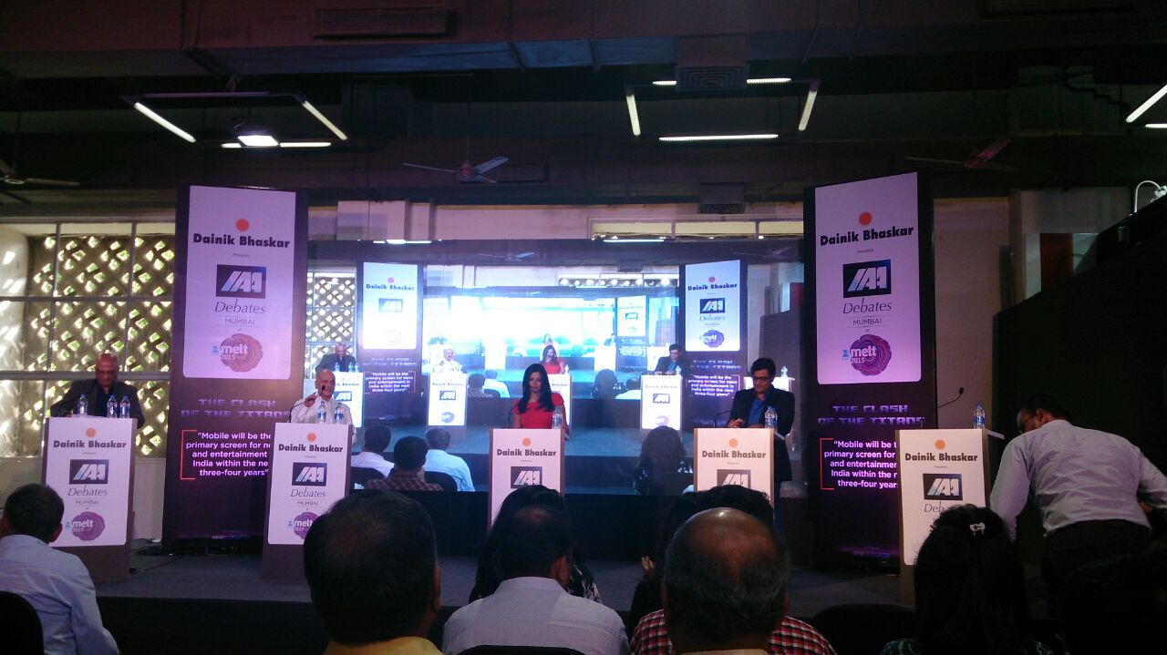 IAA Debates: ‘Mobile will not be the primary screen for news and entertainment in India in the next three-four years’