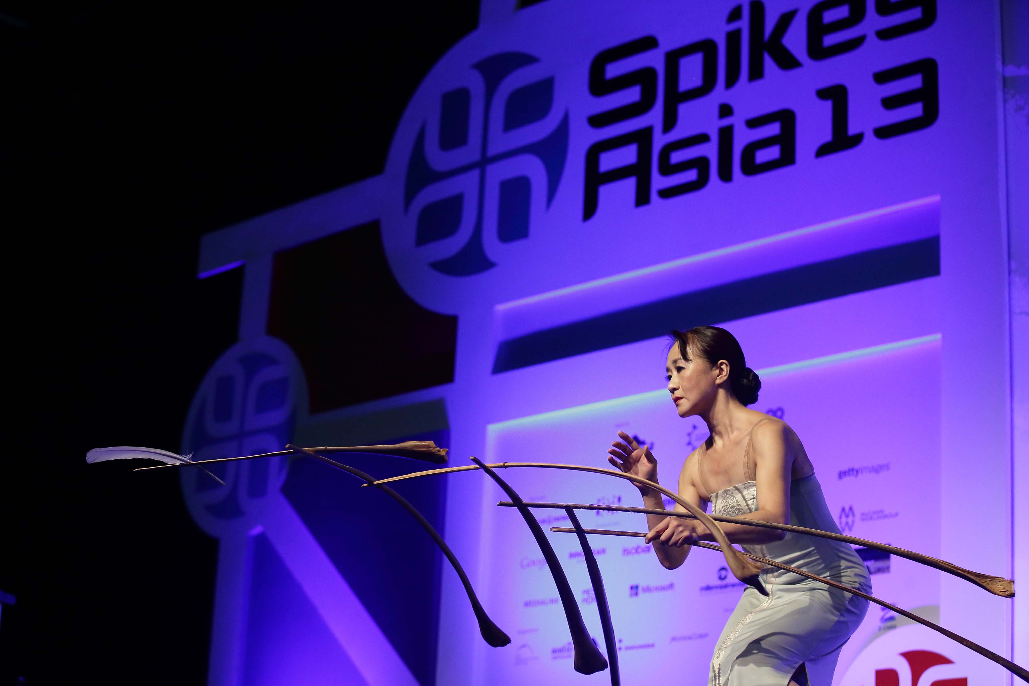 Day one at Spikes Asia 2013