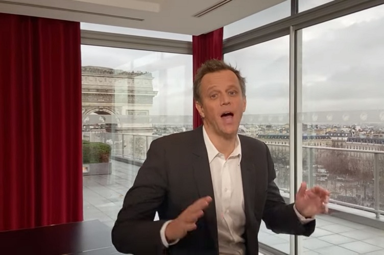 Arthur Sadoun delivers lone Publicis wishes... since everyone else is too busy