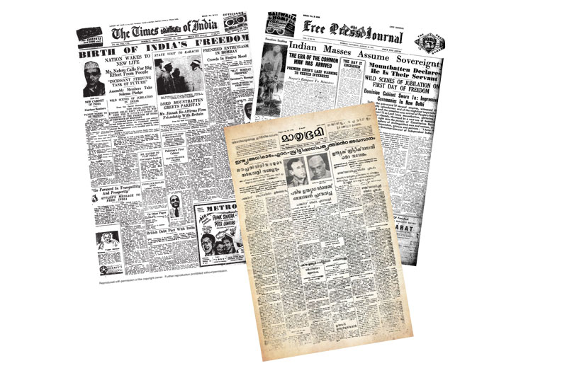 Indian newspapers keeping up with the times, in a free country, with a local connect