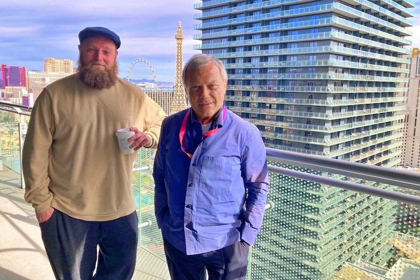 Martin Sorrell and Wesley ter Haar are ‘optimistic’ about a ‘tougher’ year ahead