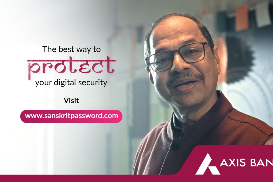 Axis Bank fuses technology with tradition to spotlight Sanskrit