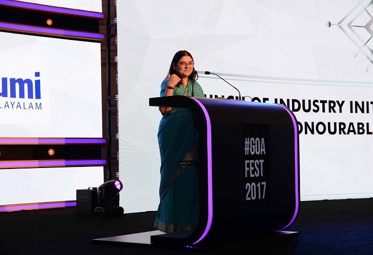 Goafest 2017: 'Ads can go further than films': Maneka Gandhi