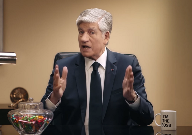 Maurice Lévy's office listed on Airbnb in festive Publicis Groupe video