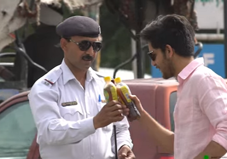 Partner Content: Spread the love: Share a Lipton Ice Tea with a Traffic Cop