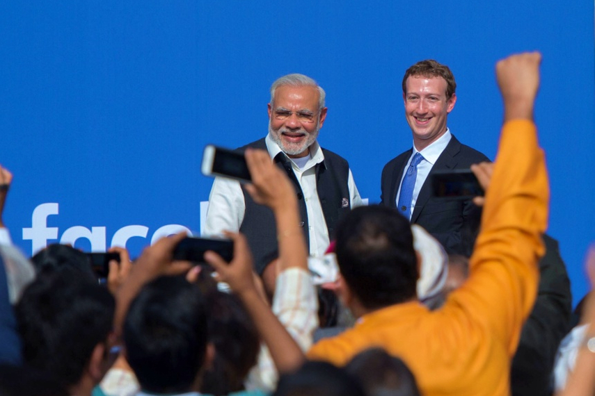 PM Narendra Modi reigns over the Facebook throne