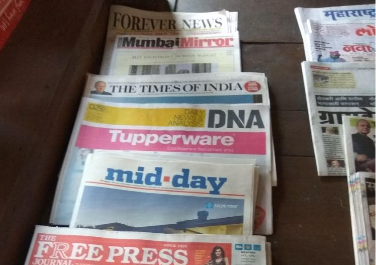 Analysis: English print media - present tense, future tense
