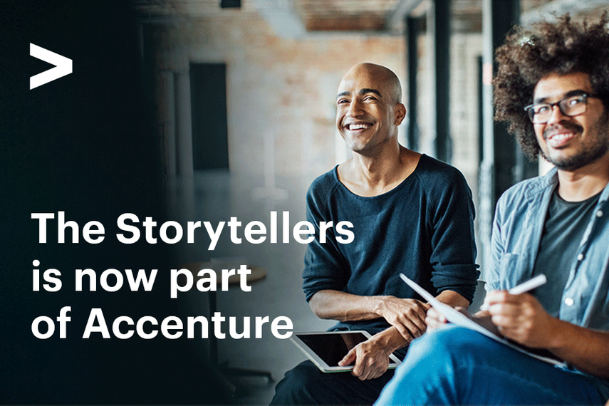 Accenture acquires creative management consultancy The Storytellers