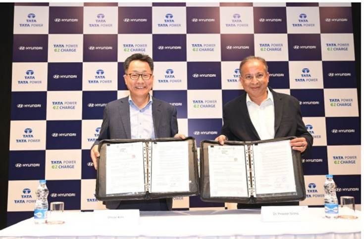 Hyundai Motor India partners with Tata Power for EV charging infra