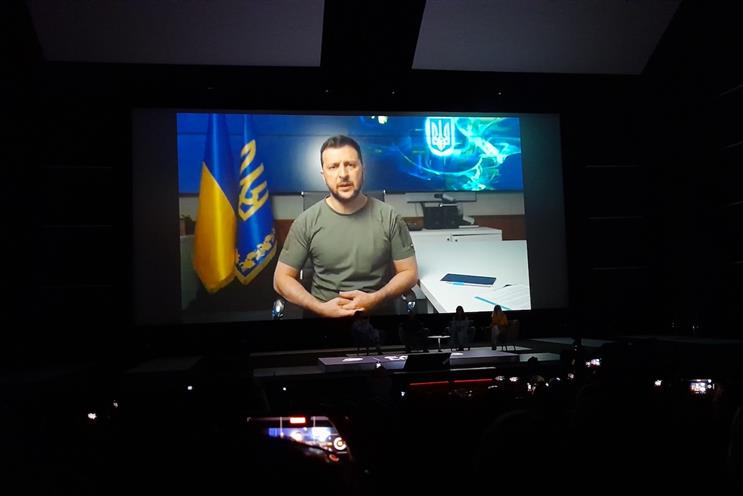 Cannes Lions 2022: Volodymyr Zelensky – 'Power of creativity greater than a nuclear state stuck in the past’
